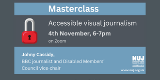  Accessible visual journalism masterclass 